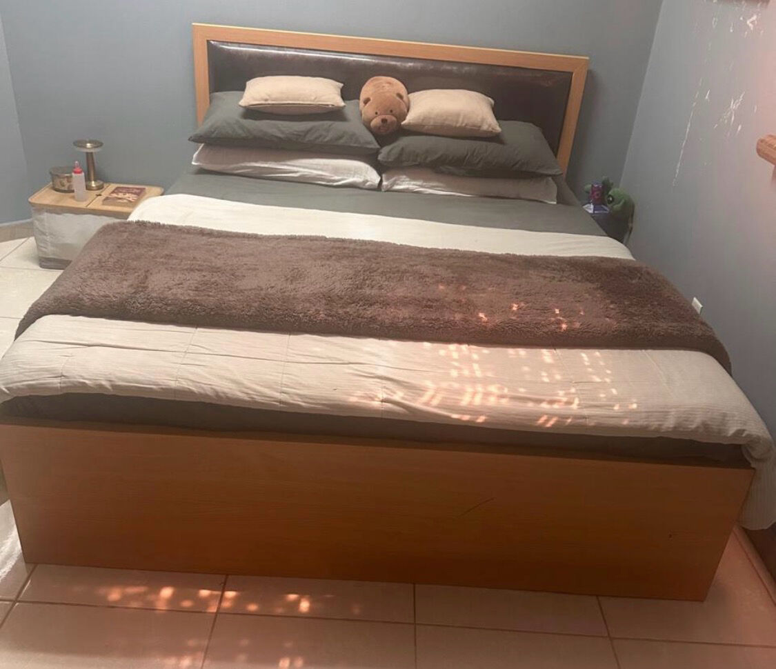 Khobar, Furniture, SAR 350,  King Size 200x200 Bed Without Matress And 160x180 With Matress