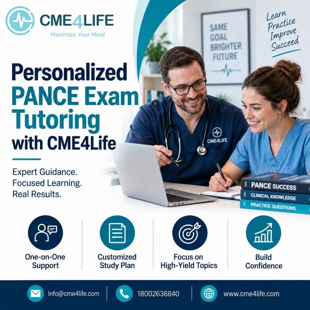New York, Education, Personalized PANCE Exam Tutoring With CME4Life