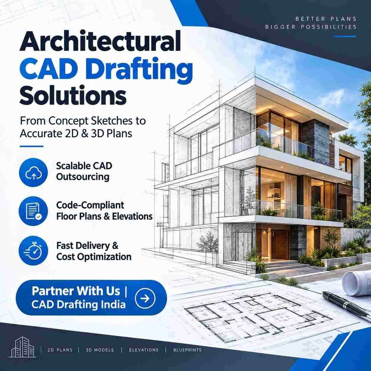 London, Construction, Architectural CAD Drafting Solutions For Modern Construction