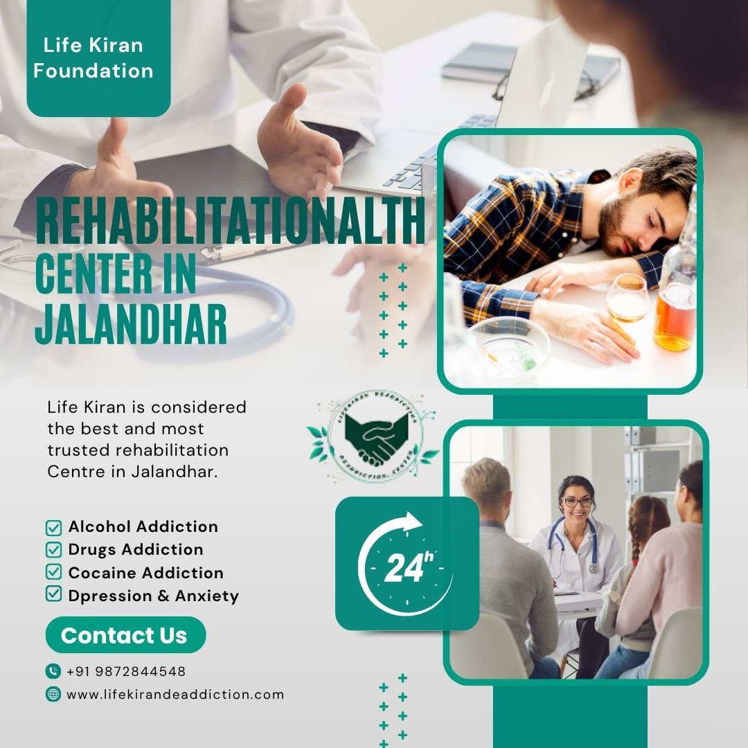 Punjab, Health, Best Rehabilitation Center In Jalandhar - Addiction Recovery & Treatment