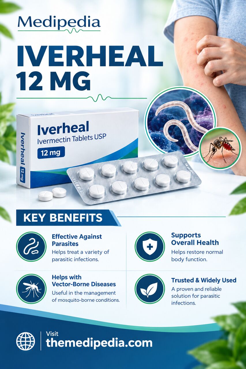 Miami, Health, Iverheal 12 MG - Medipedia