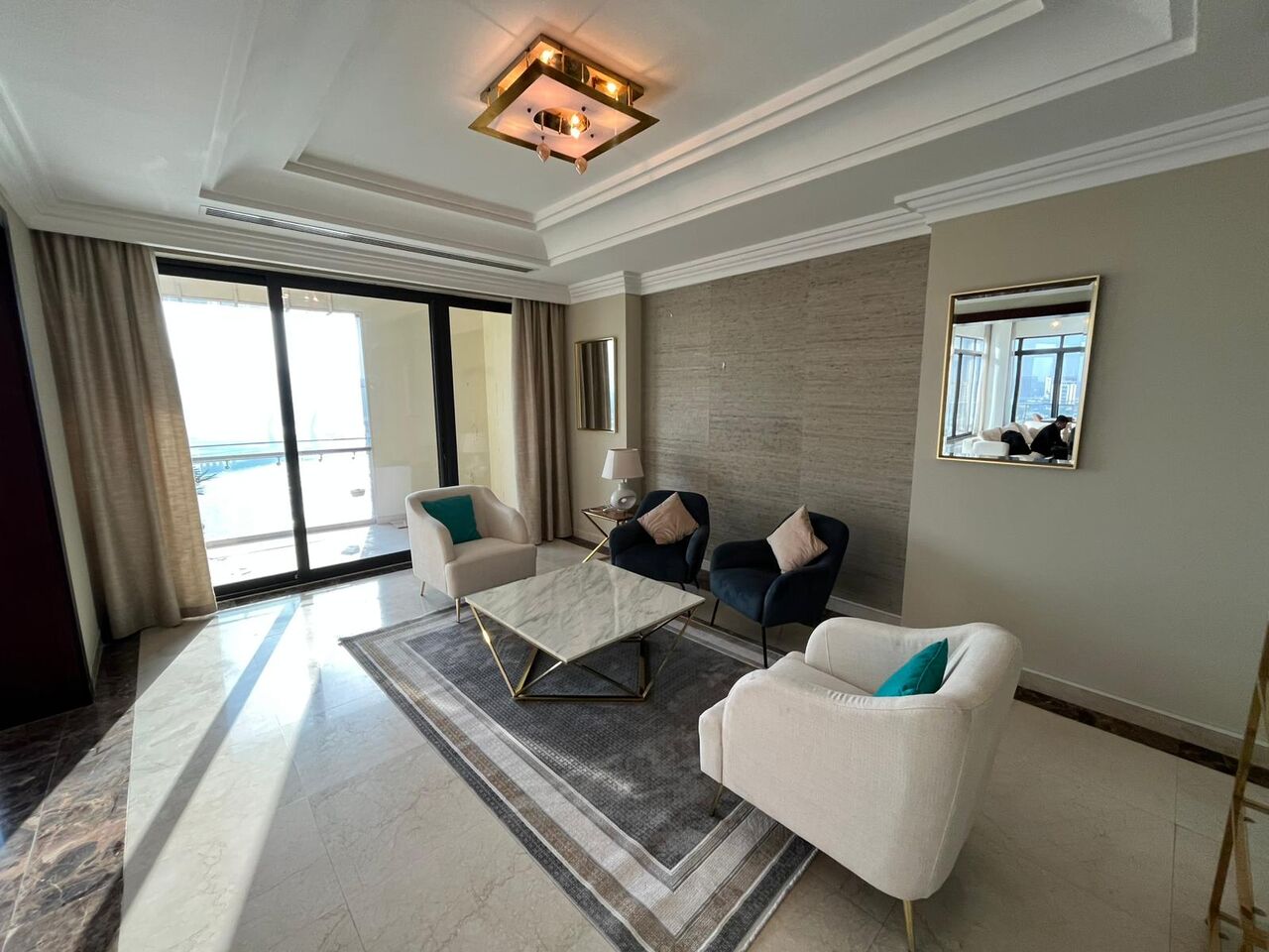 Manama, Apartments, Flats, Houses & Villas, BHD 2750/month,  Furnished,  5 BR,  Ultra-Luxury Sky Villa For Rent Or Sale In Reef Island, Bahrain