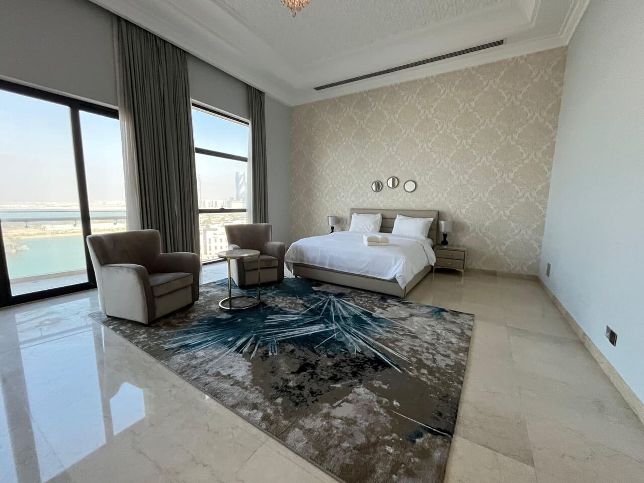 Manama, Apartments, Flats, Houses & Villas, BHD 650000/month,  Furnished,  5 BR,  Ultra-Luxury Sky Villa For Rent Or Sale In Reef Island, Bahrain