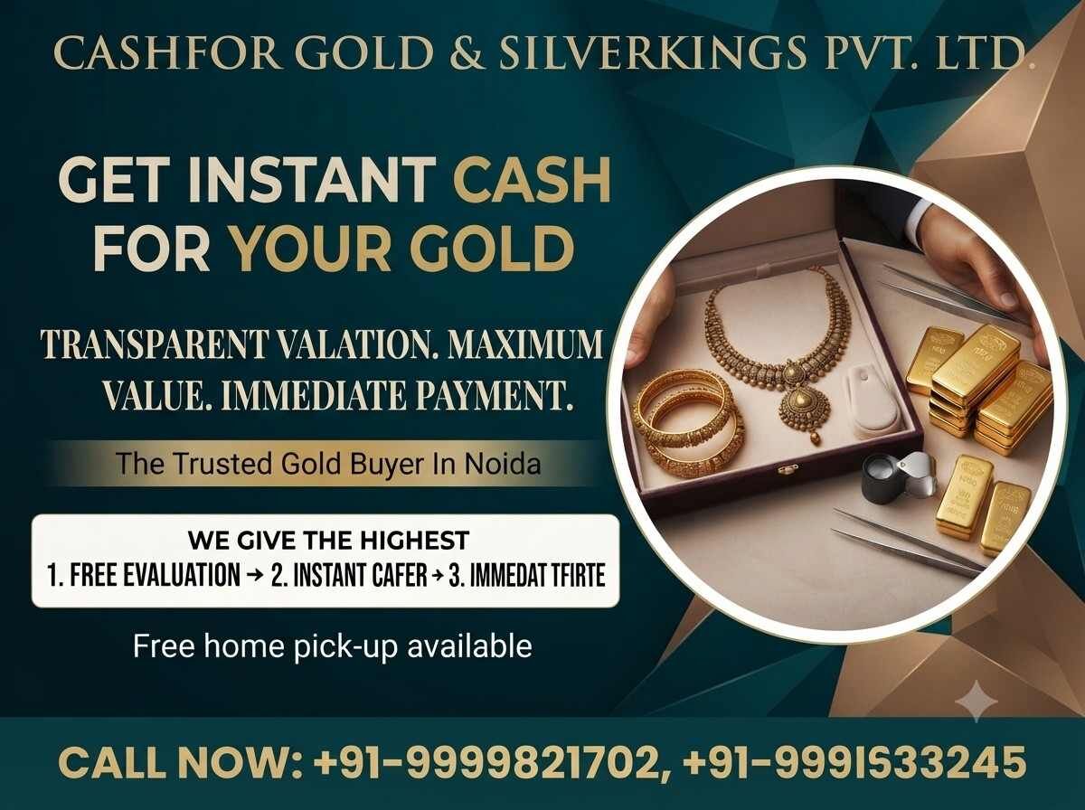 Noida, Items Wanted, What Are The Benefits Of Cash For Gold In Ghaziabad?