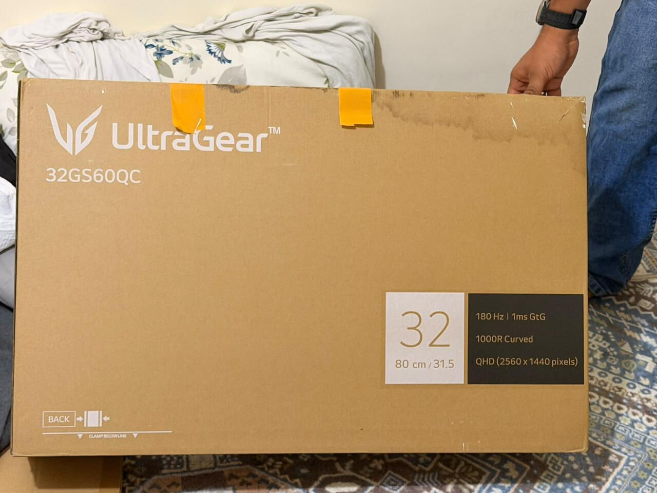 Jeddah, Computers, SAR 800,  Ultragear 32 Inch 80 Cm/31.5 180Hz