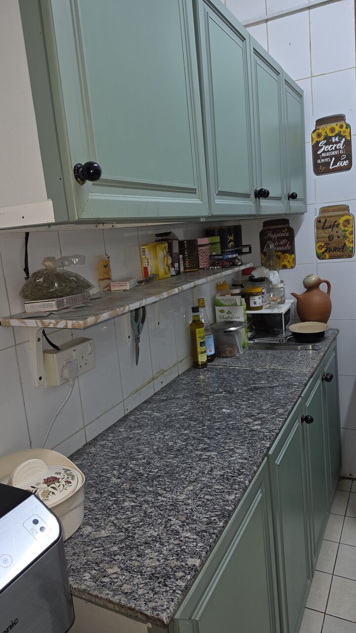 Riyadh, Furniture, SAR 749,  Kitchen Furniture: Pastel Green Cabinets