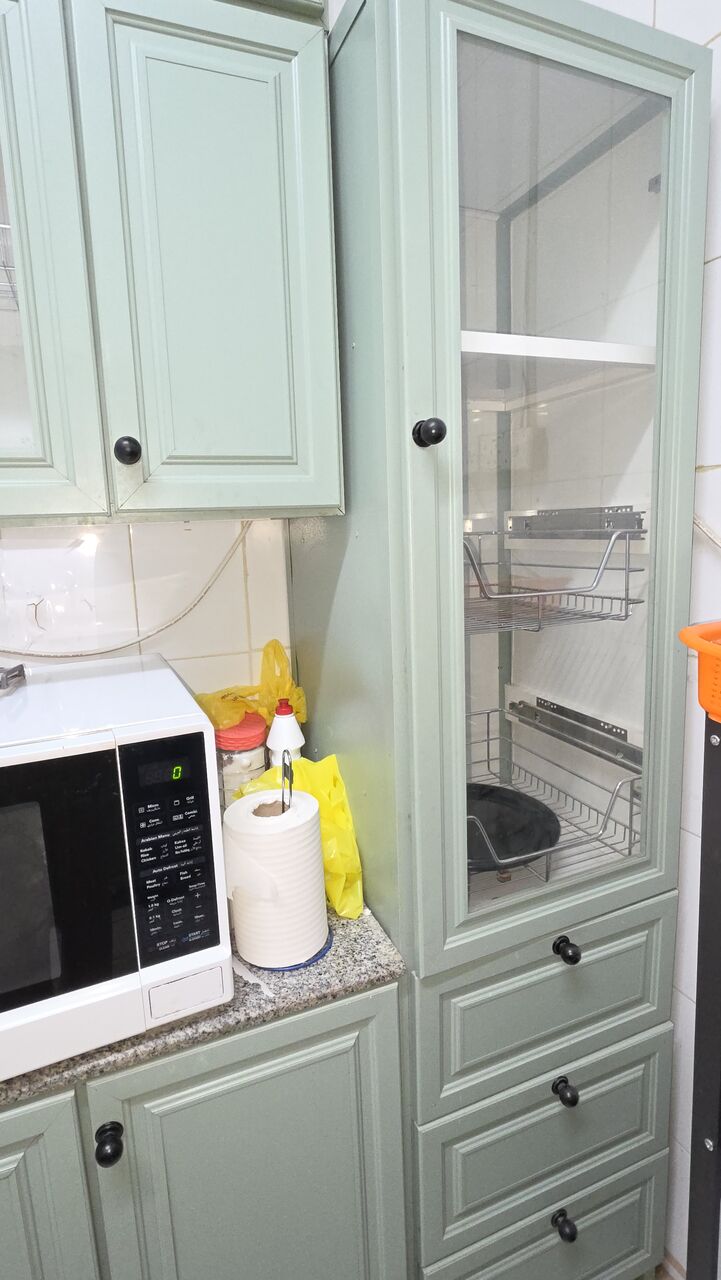 Riyadh, Furniture, SAR 749,  Kitchen Furniture: Pastel Green Cabinets