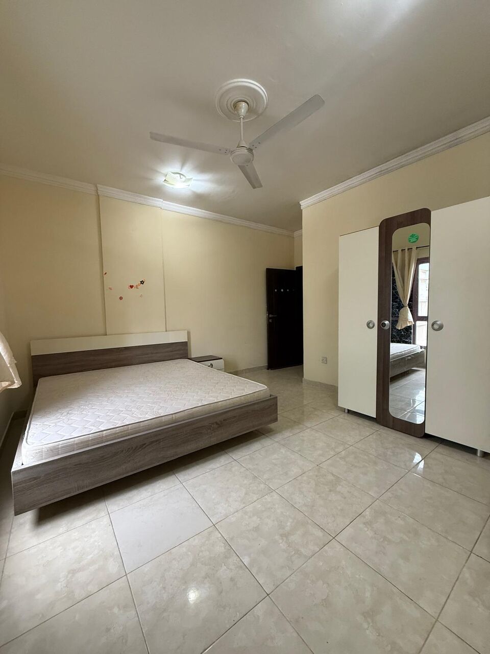 Gudaibiya, Rooms for Rent, BHD 140/month,  Furnished,  Fully Furnished 1 Bedroom Attach Bath Sharing Flat GUDAIBIYA  Near BBK Bank @ 140/-BHD