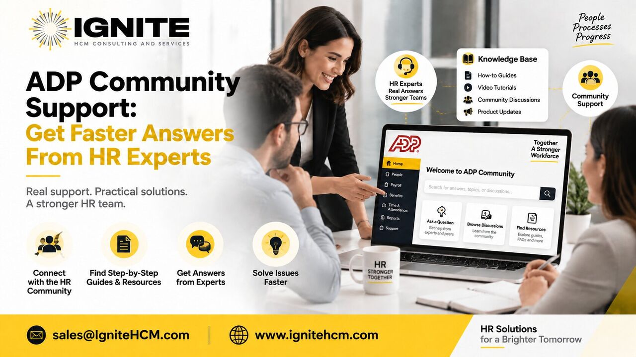New York, Financial, ADP Community Support: Get Faster Answers From HR Experts