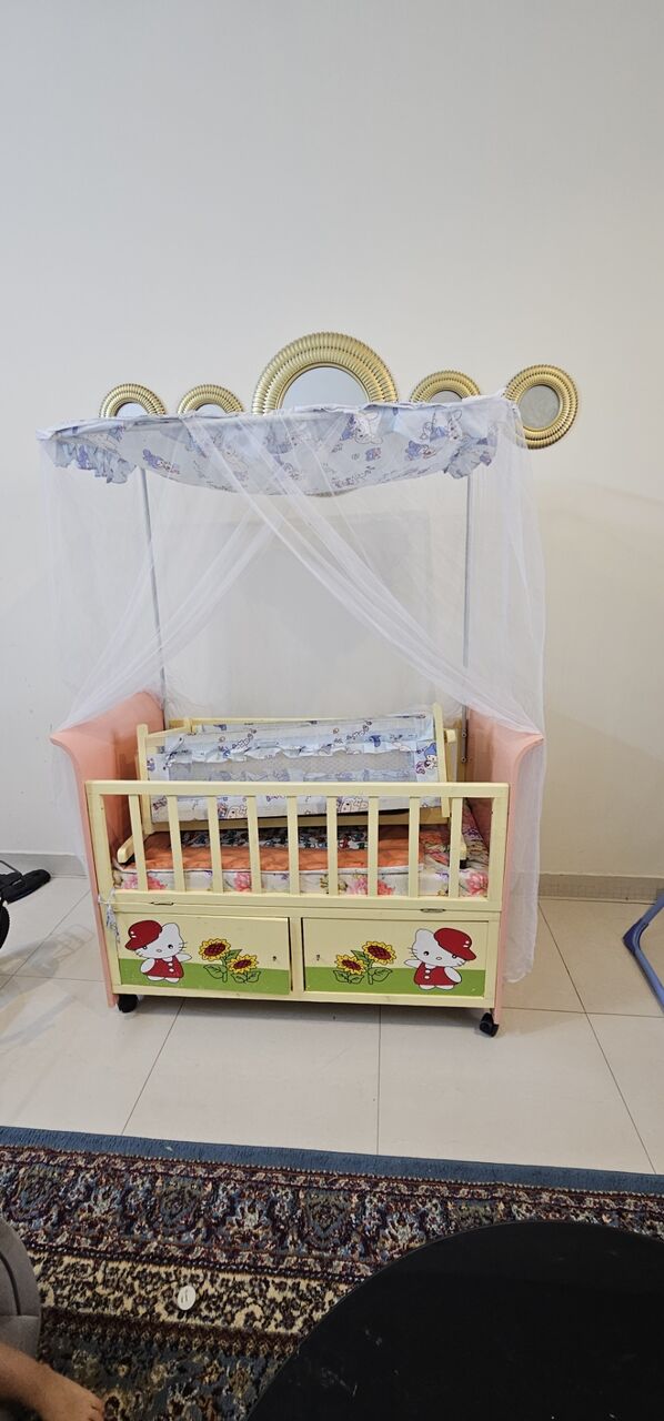 Riyadh, Baby & Kid Stuff, SAR 150,  Baby Cot And Furniture For Sale
