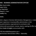 Business Administration Officer