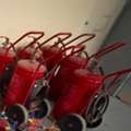 50 Kg Fire Extinguisher Trolly Foam And Dry Powder