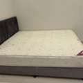 SAR 390,  Double Bed With Mattress Very Clean