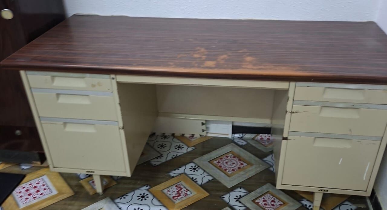 Salamah, Household Items, SAR 180,  Two Side Drawer Steel Table