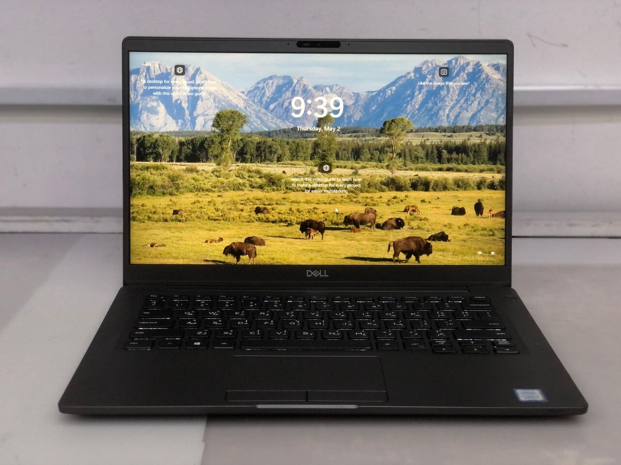 Manama, Computers, BHD 98,  DELL Touch Business Laptop Core I7 8th Generation 14" FHD Touch Screen - Free Bag & Mouse