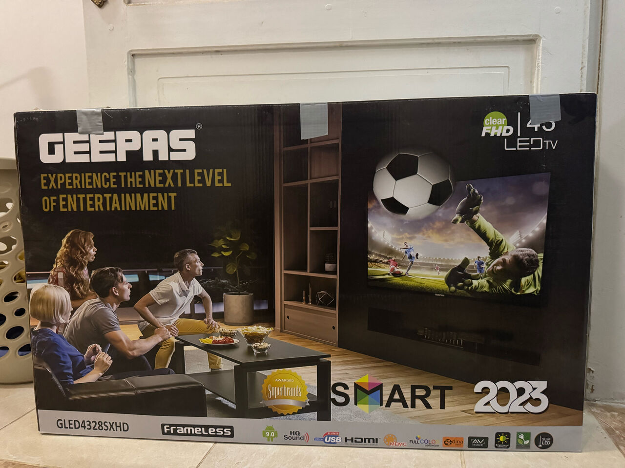 Turaif, Household Items, SAR 400,  TV Geepas 43"