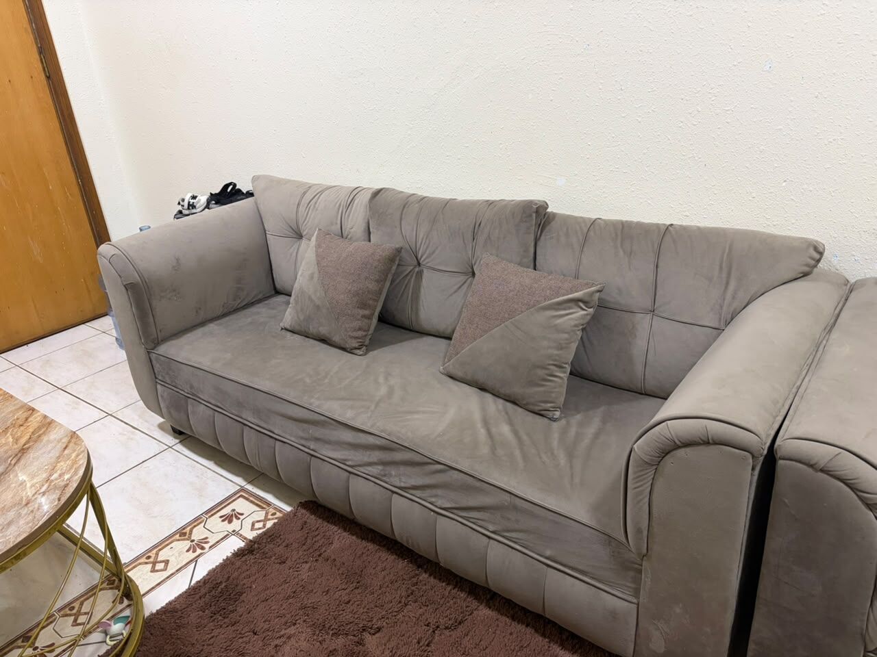 Khobar, Furniture, SAR 550,  7 Seater Sofa Set Urgent Sale
