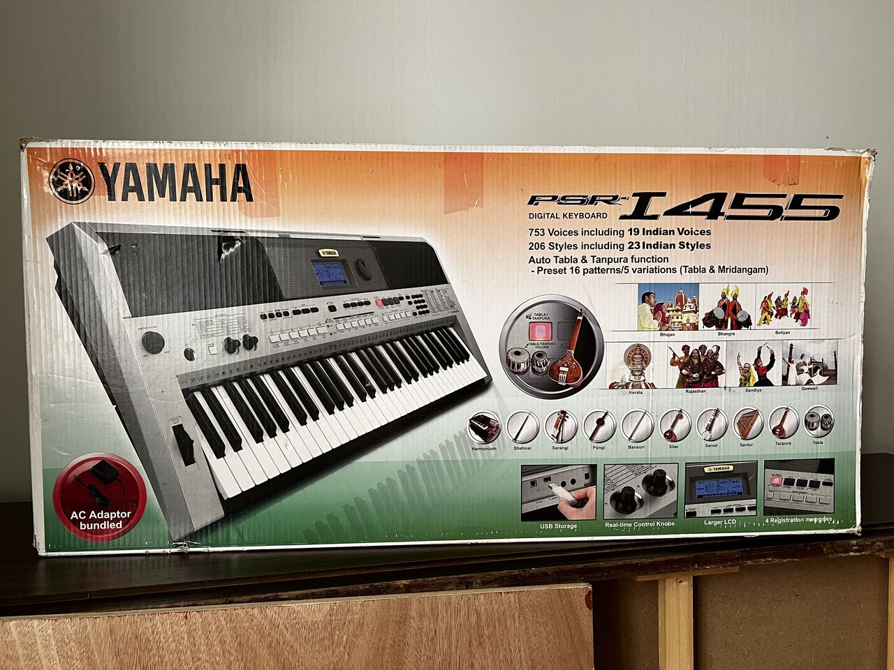 Riffa, Musical Instruments, BHD 185,  YAMAHA Keyboard PSR I455