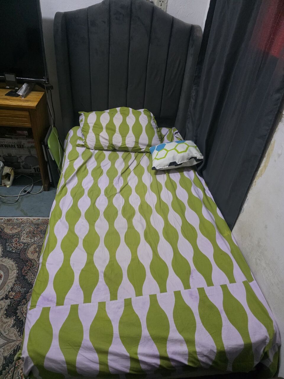 Dammam, Furniture, SAR 350,  Beautiful Single Beds For Sale &ndash; Excellent Condition  2 Very Nice And Well-maintained Sing