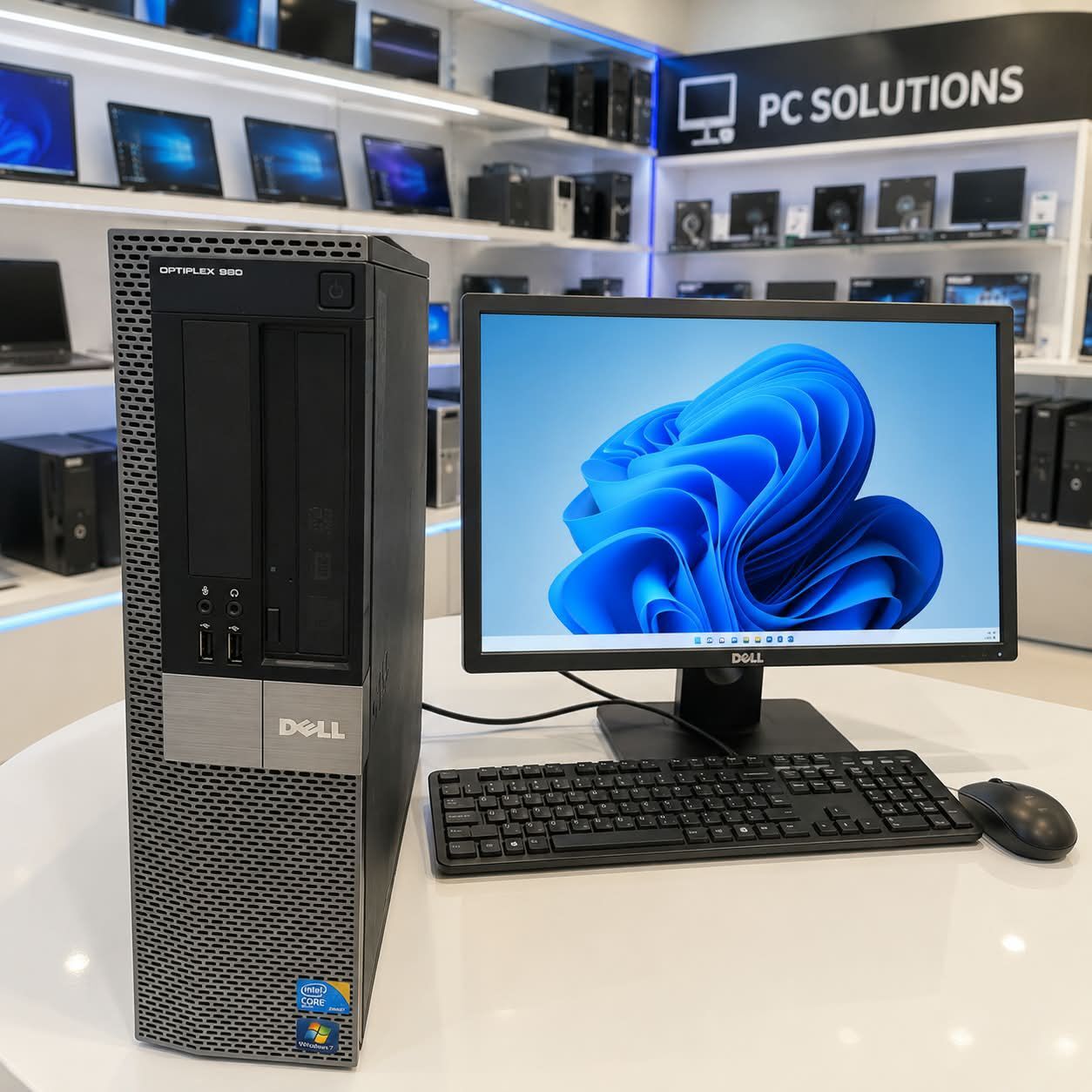 Salmabad, Computers, BHD 58,  Dell Core I7 Computer Set 3.30Ghz 8GB Ram 120GB SSD 500GB HDD Win 10 WhatsApp/ 36841488