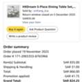 SAR 500,  Dining Table From Amazon For Sale . Brand New
