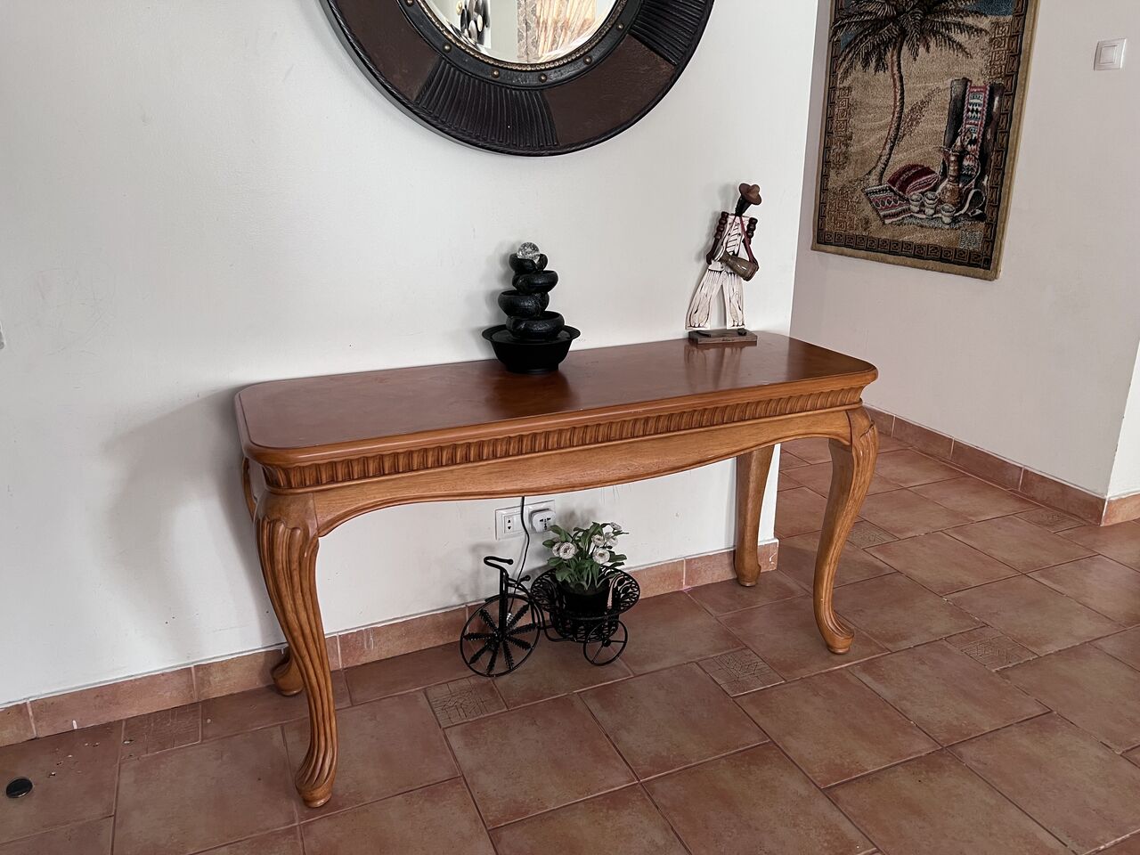 Khobar, Furniture, SAR 250,  Console Table- Solid Wood- Ikea