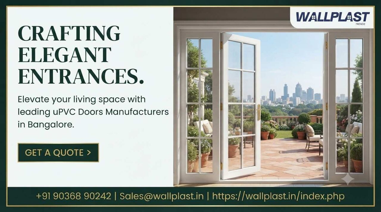 Bangalore, Household Items, UPVC Doors Manufacturers In Bangalore
