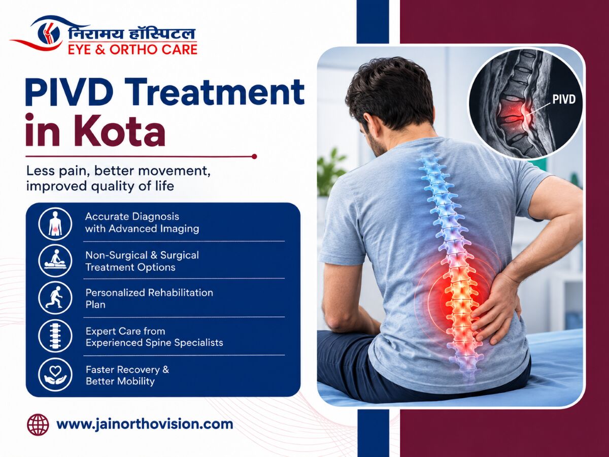 Jaipur, Health, PIVD Treatment In Kota For Back Pain That Radiates To The Foot