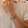 Customised Activist Kada Bracelet For Men & Women | Stainless Steel Vegan & Animal Rights