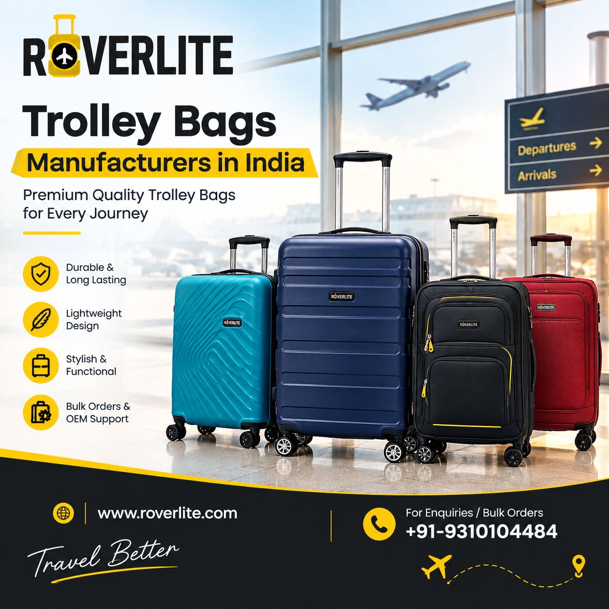 Haryana, Business, Trolley Bags Manufacturers In India