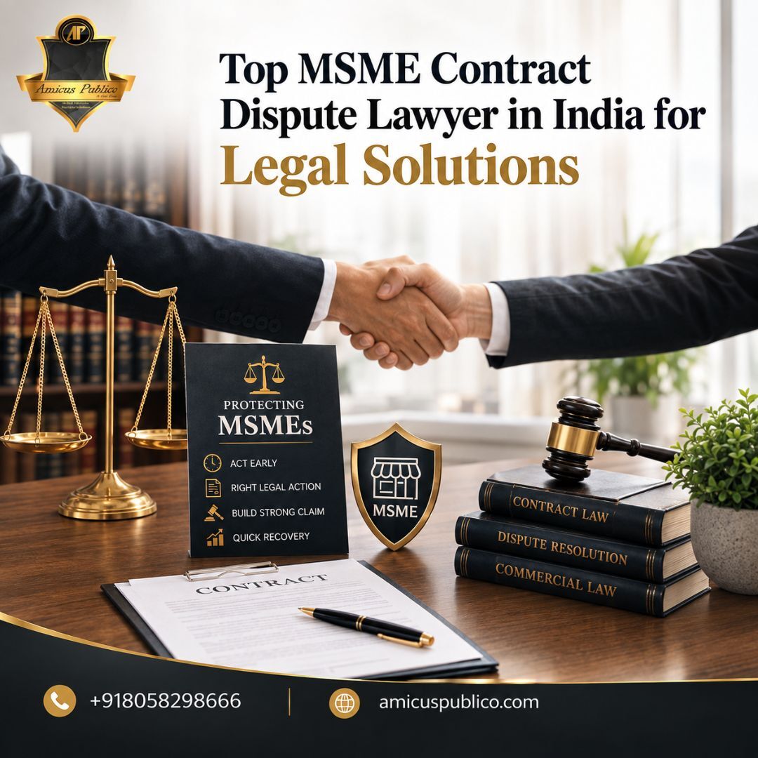 Jaipur, Legal, Top MSME Contract Dispute Lawyer In India For Legal Solutions