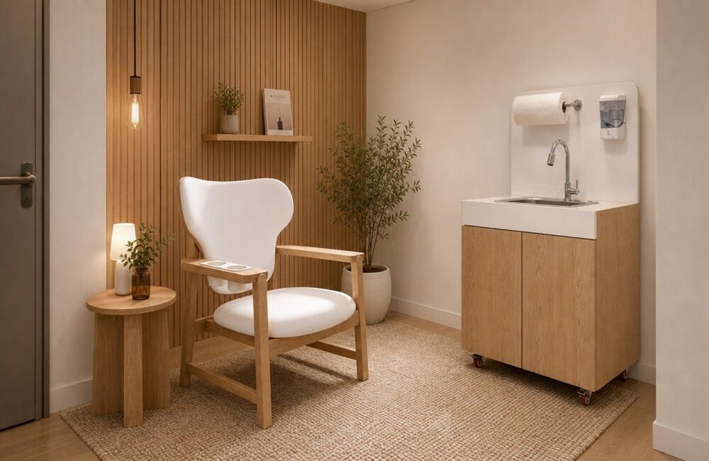 New York, Furniture, Lactation Room Without Construction Or Plumbing