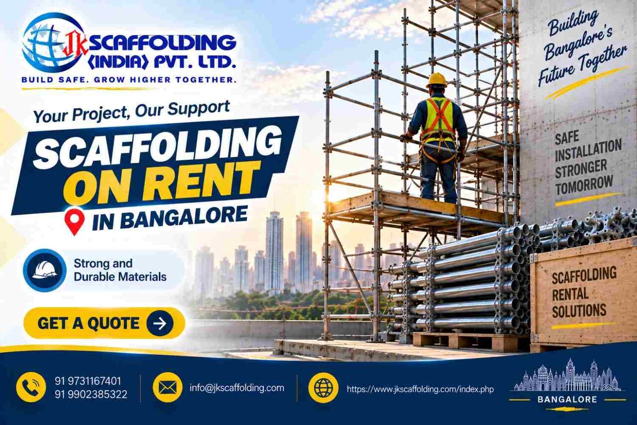 Bangalore, Construction, Scaffolding On Rent In Bangalore