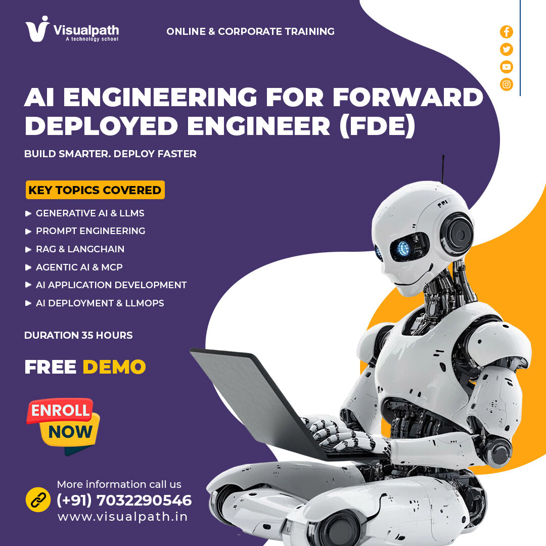 Hyderabad, Education, AI Engineering Online Course | FDE Online Training
