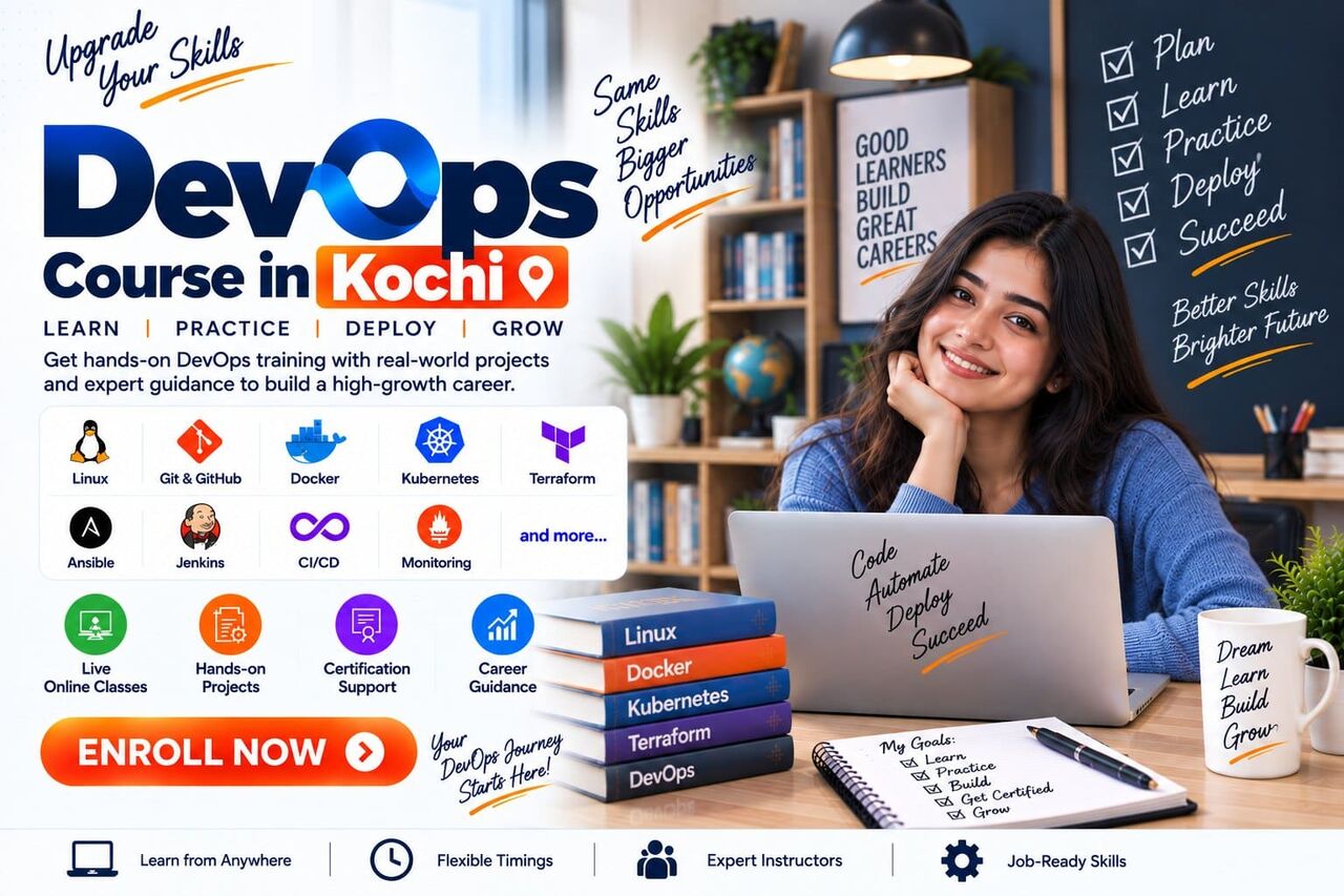 Kochi, Lessons Offered, DevOps Training In Kochi | Learn DevOps With Switch To Devops