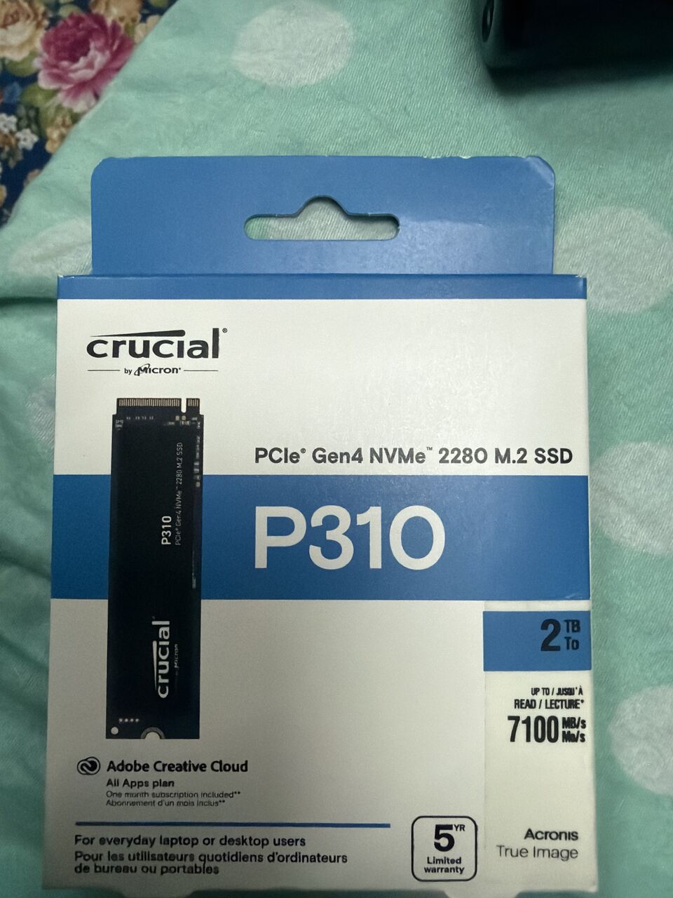 Jeddah, Computers, SAR 800,  Crucial P310 Gen4 NVMe 2 TB