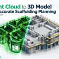 Point Cloud To 3D Model For Accurate Scaffolding Planning