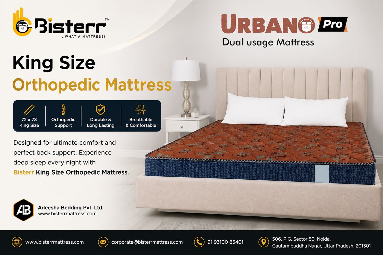 Noida, Business, King Size Orthopedic Mattress Manufacturers