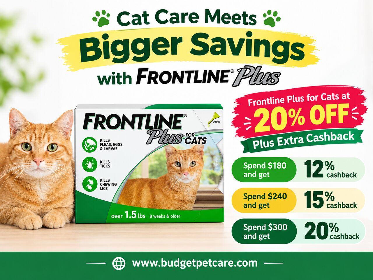 New York, Pet Supplies, Cat Care Meets Bigger Savings With Frontline Plus