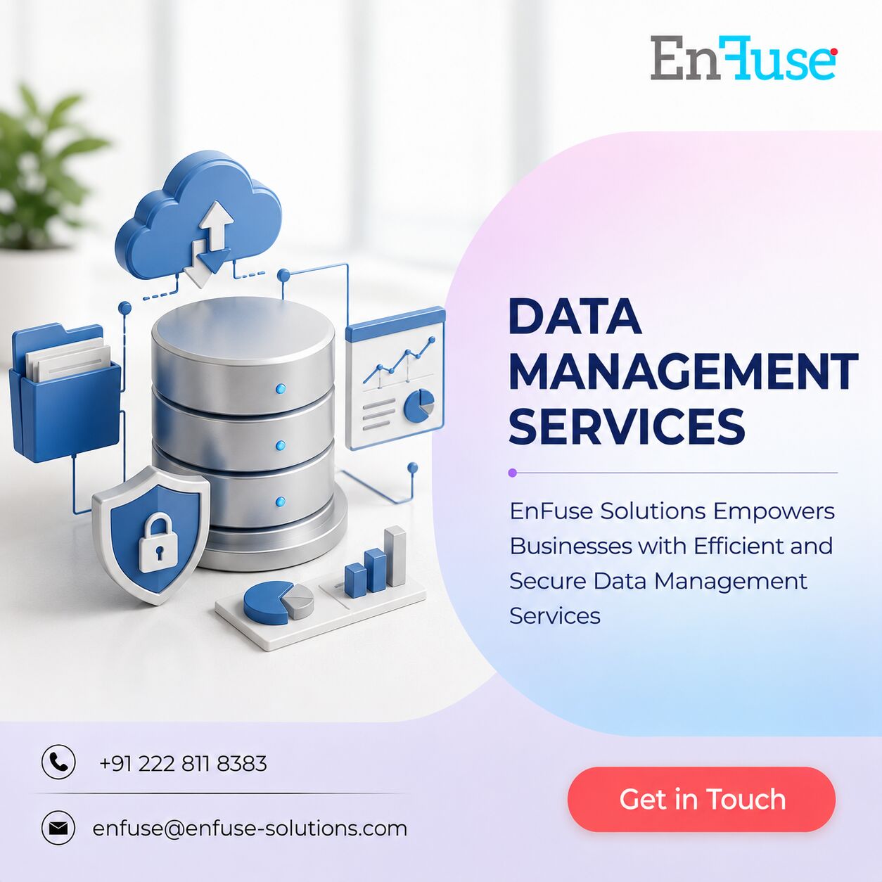 Mumbai, Marketing, EnFuse Solutions Empowers Businesses With Efficient And Secure Data Management Services