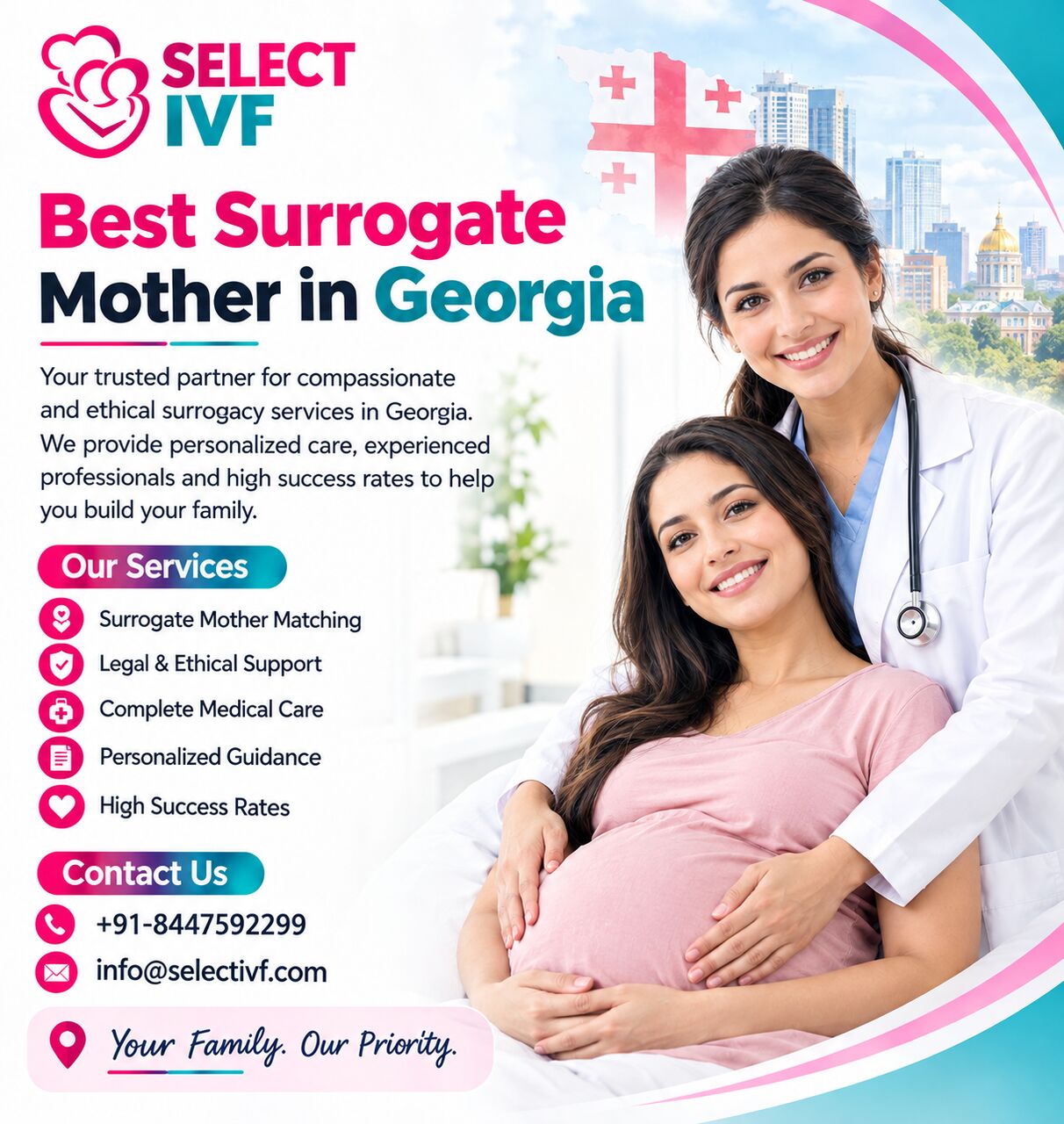 Tbilisi, Health, Best Surrogate Mother In Georgia