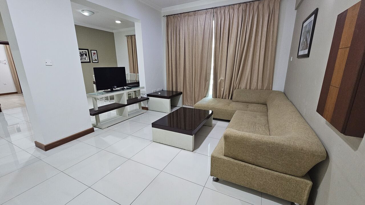 Busaiteen, Apartments, Flats, Houses & Villas, BHD 350/month,  Furnished,  2 BR,  Unlimited EWA, Spacious And Clean,housekeeping.3BHK 390BD,Busaiteen.39128508.Benny.