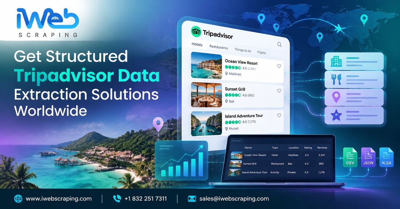 New York, Technical, Get Structured Tripadvisor Data Extraction Solutions Worldwide