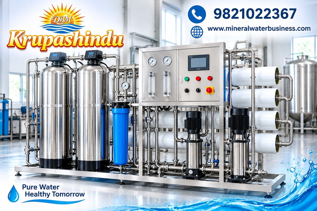 Navi Mumbai, Machinery, INR 2200000,  Top Mineral Water Plant Manufacturer In Maharashtra | Mineral Water Business
