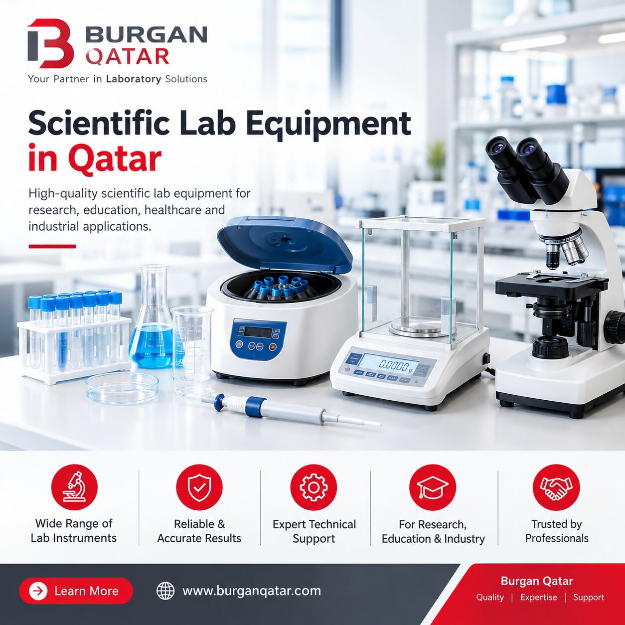 Dubai, Heavy Equipment, Scientific Lab Equipment In Qatar | Quality Solutions By Burgan Qatar