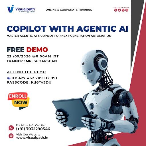 Hyderabad, Lessons Offered, Copilot With Agentic AI Training &ndash; Join The Free Demo