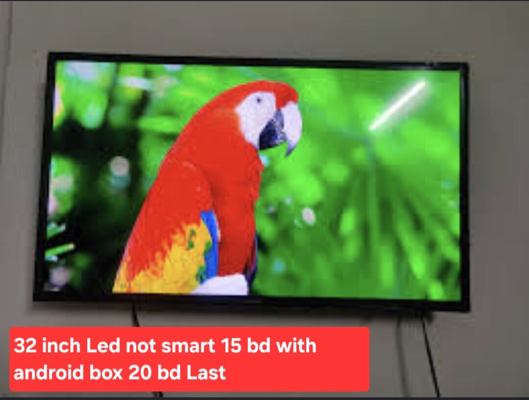 Manama, Electronics, BHD 15,  32 Inch Led Not Smart 15 Bd With Android Box 20 Bd Msg 3670 8372 Wts Ap No Call
