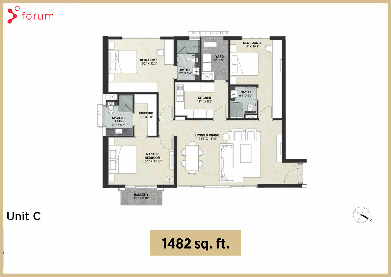 Mumbai, Real Estate For Sale, INR 99999999,  3 BR,  1548 Sq. Meter,  Luxury Apartments In BKC | Residential Projects In BKC | Serendipity
