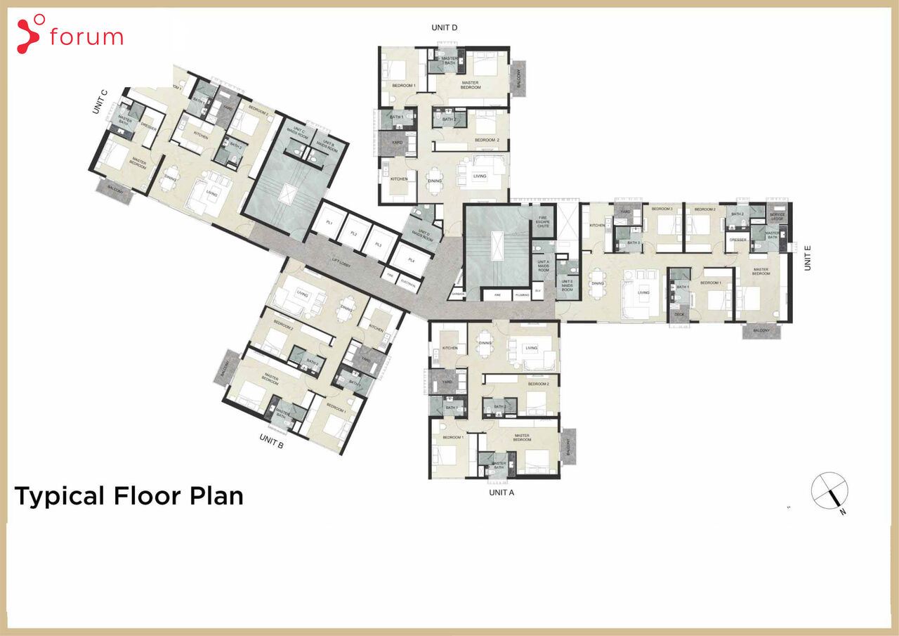 Mumbai, Real Estate For Sale, INR 99999999,  3 BR,  1548 Sq. Meter,  Luxury Apartments In BKC | Residential Projects In BKC | Serendipity