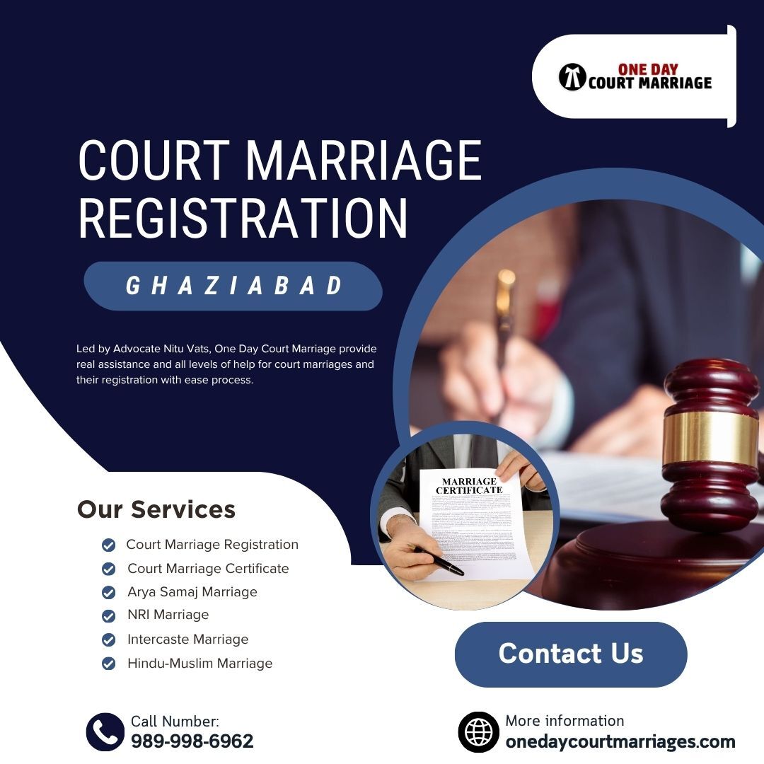 Ghaziabad, Legal, Get Your Court Marriage Certificate In Ghaziabad Easily
